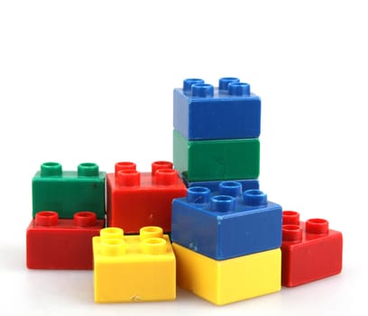 plastic building blocks