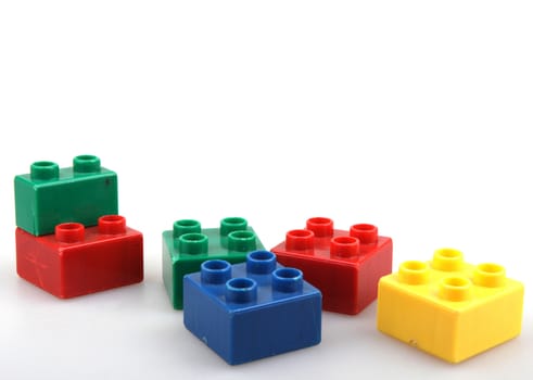 plastic building blocks