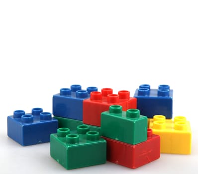 plastic building blocks