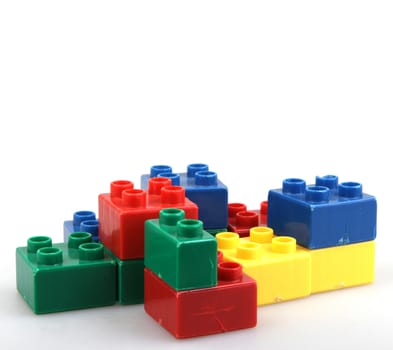 plastic building blocks