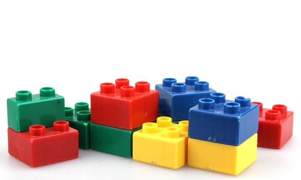 plastic building blocks