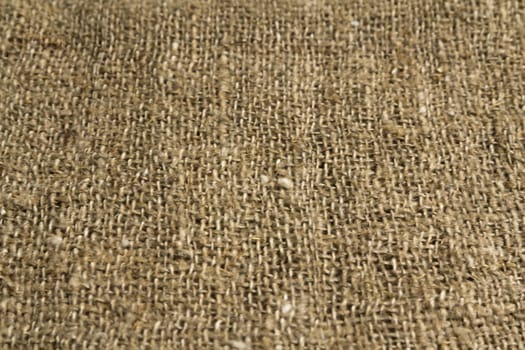 the texture of the bag from the fibers