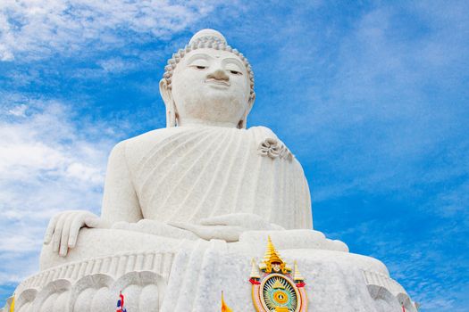 Phuket, Thailand - December 23, 2015: Holy statue of buddhim religion symbol