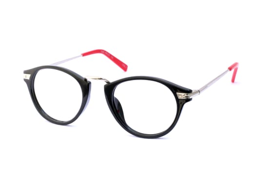 Image of eyeglasses on a white background