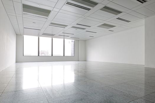 Empty Modern building Office interior 