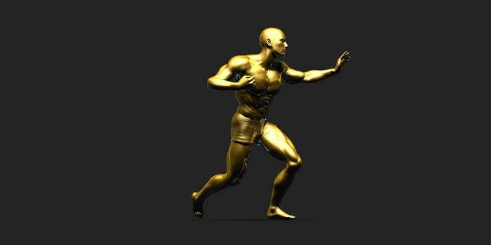Sports Fitness Concept as a Abstract Background