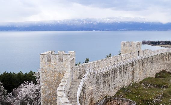 Tsar Samuel's fortress in Ohrid, Macedonia