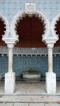 Detail of a fountain, Sintra, Portugal