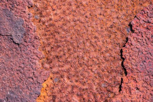 Old metal iron rust background and texture