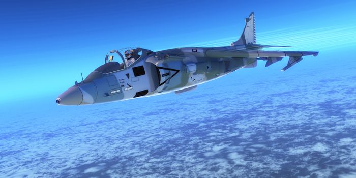 A pilot takes a supersonic fighter jet through flight maneuvers on a training mission.