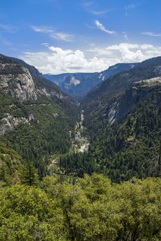 HDR image of a landscape in Central California on the way from San Jose to Yosemite National Park.