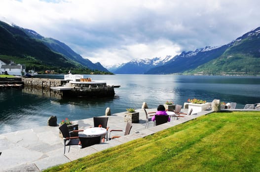 Lovely nature in Norway, Hardangerfjorden