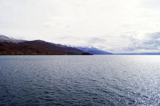 Lake Ohrid in the winter