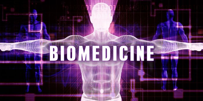 Biomedicine as a Digital Technology Medical Concept Art