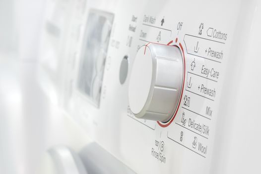Washing machines, dryer and other domestic appliance equipment in the store