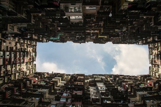 Old apartment in Hong Kong , Part of tranformer scene