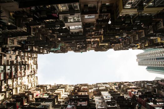 Old apartment in Hong Kong , Part of tranformer scene