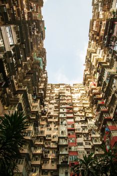 Old apartment in Hong Kong , Part of tranformer scene