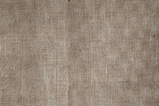 Burlap Background. Natural textured canvas