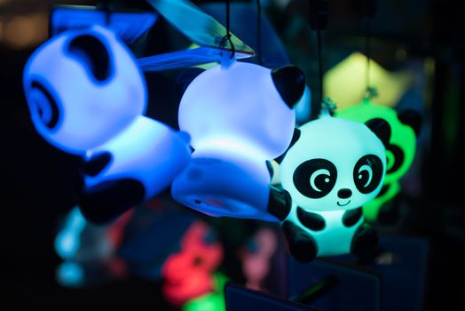 Fluorescent toy of cute animal - panda