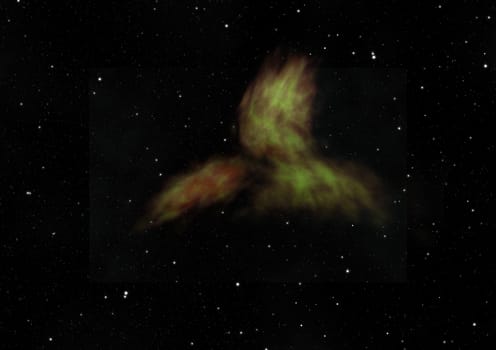 Star field in space a nebulae and a gas congestion. "Elements of this image furnished by NASA".