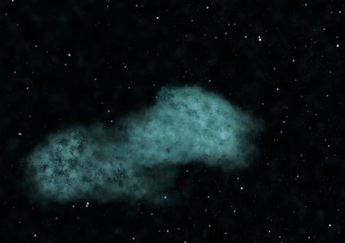 Small part of an infinite star field of space in the Universe. "Elements of this image furnished by NASA".