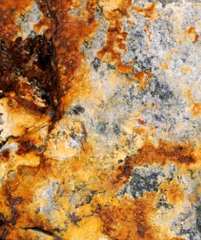 Abstract designs from geological and other natural materials.