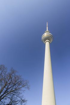 TV tower in centre of Berlin.