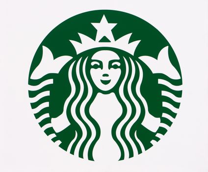 LONG BEACH, CA/USA - MARCH 19, 2016: Starbucks exterior logo. Starbucks is a chain of coffee shops in the United States and other nations.