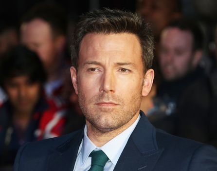 UK, London: Ben Affleck poses on the red carpet for the Batman v Superman: Dawn of Justice European film premiere in Leicester Square, London on March 22, 2016.