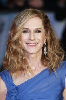 UK, London: Holly Hunter poses on the red carpet for the Batman v Superman: Dawn of Justice European film premiere in Leicester Square, London on March 22, 2016.