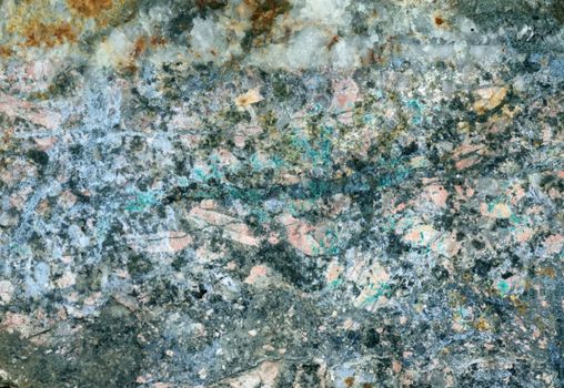 Abstract designs from geological and other natural materials.