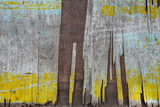 fragment of old dirty plywood, wooden background