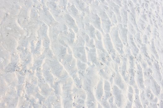 White Sand on the beach