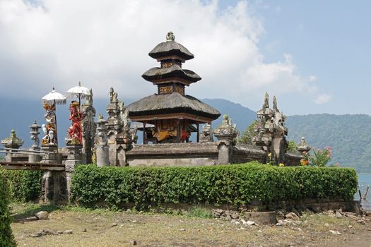 BALI, INDONESIA - DECEMBER 02, 2015: Pura Ulun Danu Bratan, one of the sights of Bali on December 02, 2015 in Bali, Indonesia