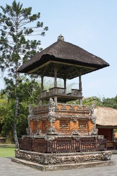 BALI, INDONESIA - SEPTEMBER 29, 2015: Pura Taman Ayun, one of the most important temples of Bali on September 29, 2015 in Mengwi, Indonesia