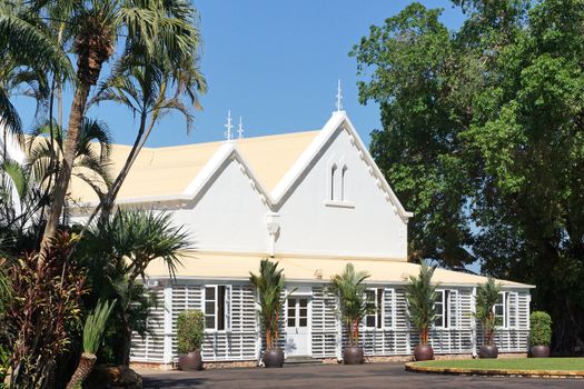 DARWIN, AUSTRALIA - MAY 12, 2015: Historic Government House of Darwin on May 12, 2015 in Australia 