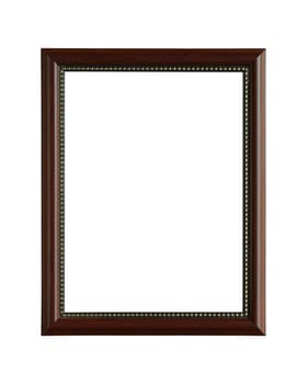 Frame with for picture isolate on white