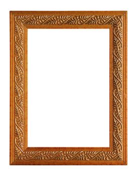 Frame with for picture isolate on white