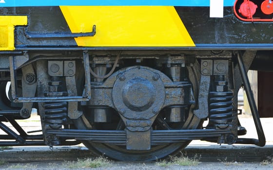 details of railway wheels wagon recondition 