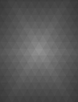 Grey abstract geometric background formed with triangles in rows