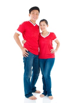 Portrait of asian couple