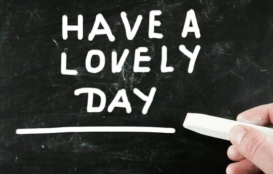 have a lovely day
