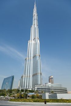 Burj Khalifa - the world's tallest tower at Downtown Burj Dubai