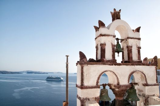 Oia is a village in the north west edge of the Santorini island with white houses, narrow streets and amazing seaviews.