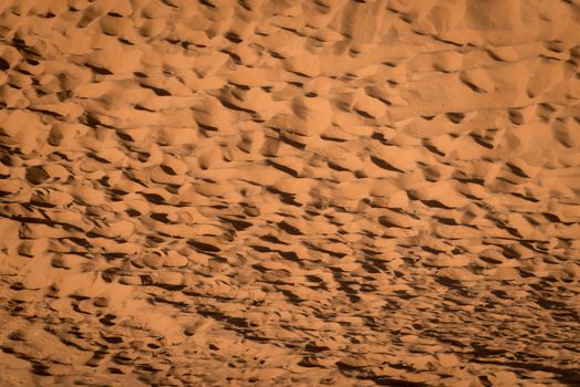 Sand dunes in the Sahara Desert, Erg Chebbi, Merzouga, Morocco