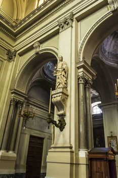 Palermo Italy - April 13 2015 Saint Olivia of Palermo - Cathedral of Palermo, Sicily, Italy