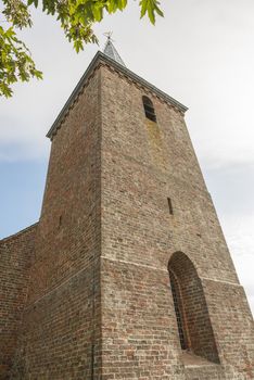 Little church of the town Hoorn on the island of Terschelling in the North of the Netherlands
