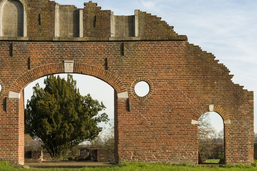 Remains of an old farm in Winterswijk in the east of the Netherlands
