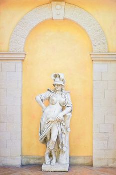 Statue of Greek Female Warrior 